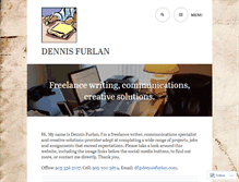 Tablet Screenshot of dennisfurlan.com